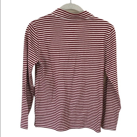 NWT CREWCUTS Kids Long Sleeve Stripe Polo Shirt L - Picture 3 of 7